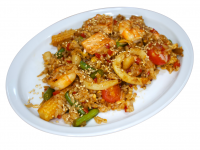 Рис смажений з морепродуктами /300г